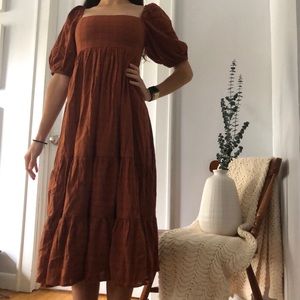 Breath of youth midi dress